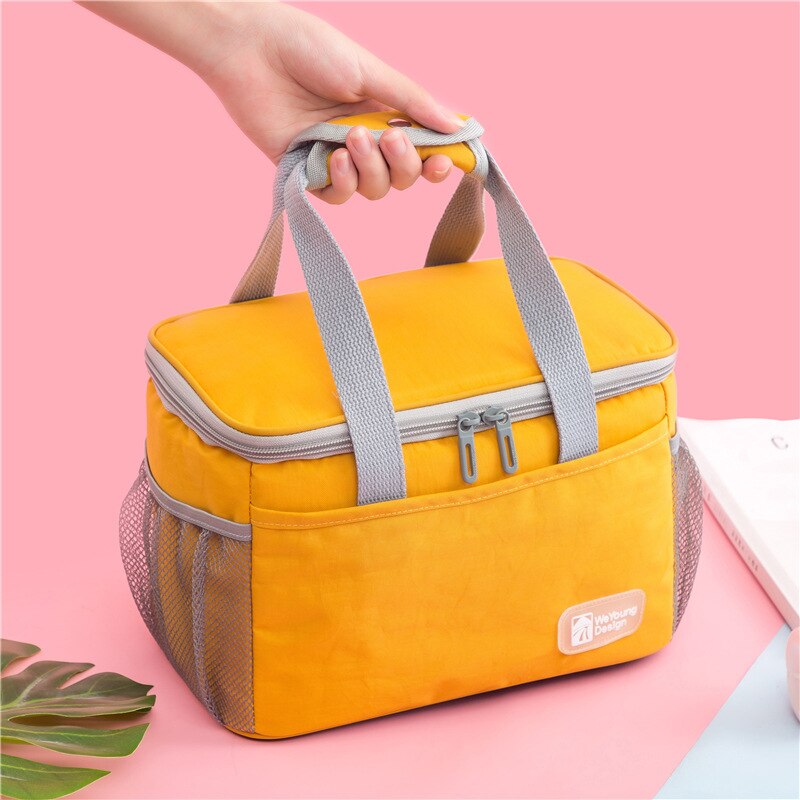 Weyoung Wasserdichte Thermo Lunch Bag Kühltasche Isoliert Dicht Lunch Box Bento Tasche für halten lebensmittel frisch