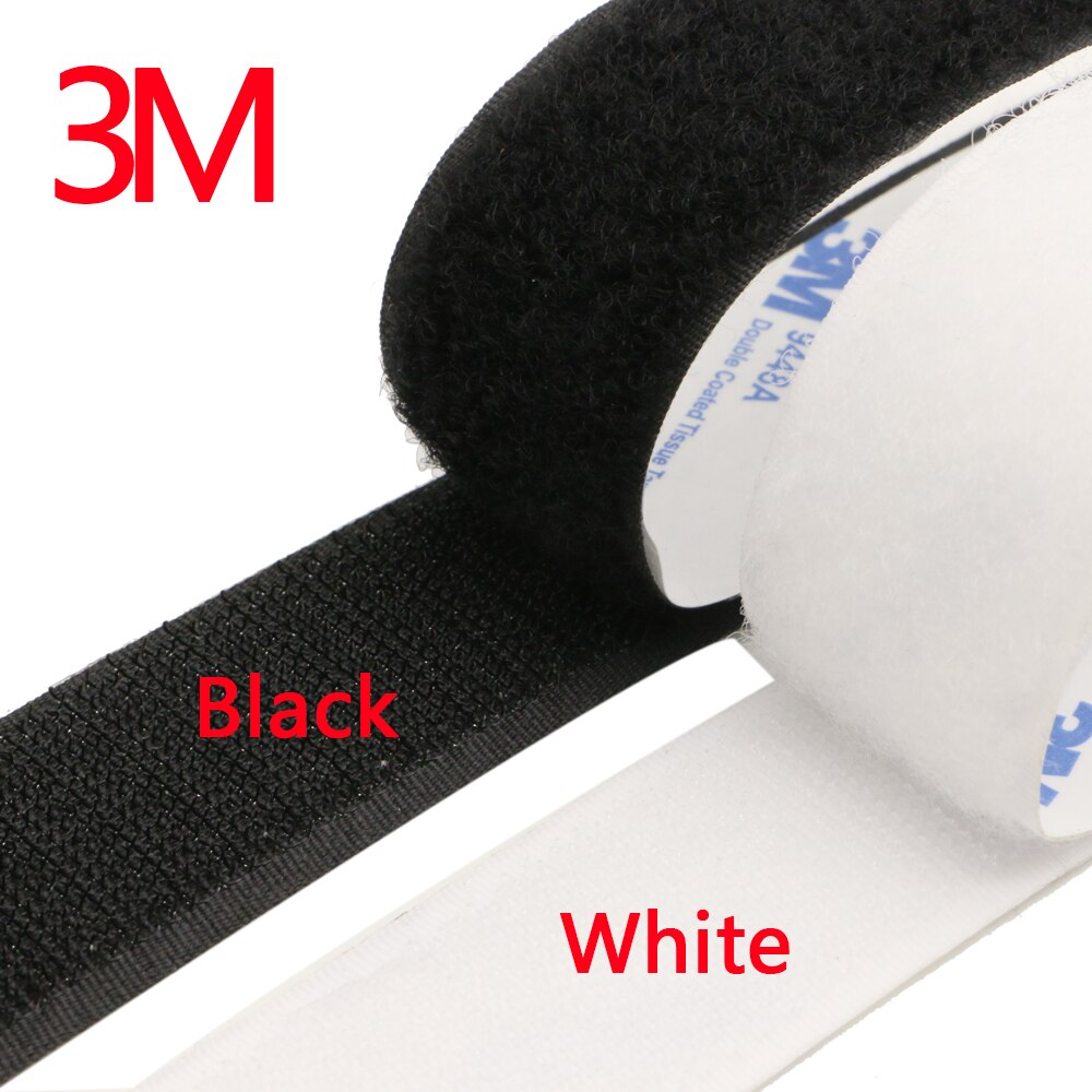1 mètre/paire de ruban auto-adhésif en Nylon avec colle pour bricolage, 20/25/30/38/50mm