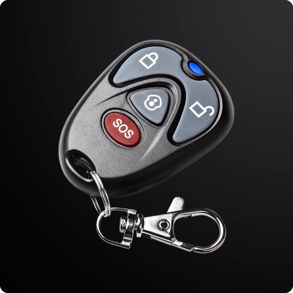 2pcs Golden Security Wireless Remote Control For G90B Wifi GPRS GSM Home Security Alarm System 433MHz