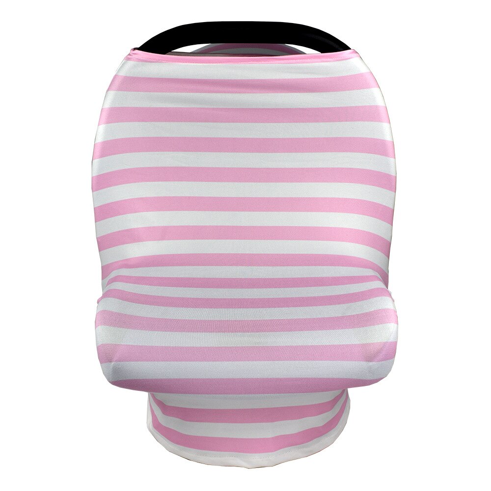 Cubierta de lactancia para lactancia materna, algodón súper suave multiuso para asiento de coche de bebé, cubiertas, dosel, cubierta para carro de compras, bufanda: 3