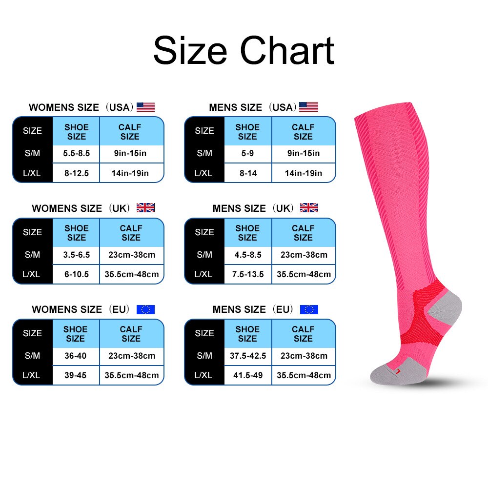 Sports Pressure Socks 4 Pairs Per Set Outdoor Riding Mountain Climbing Marathon Running Socks Compression Socks