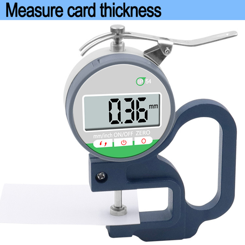 Electronic Thickness Gauge 0-12.7mm 0.01/0.001mm High Precision Digital Micrometer Thickness Meter Micrometro Measuring Tool