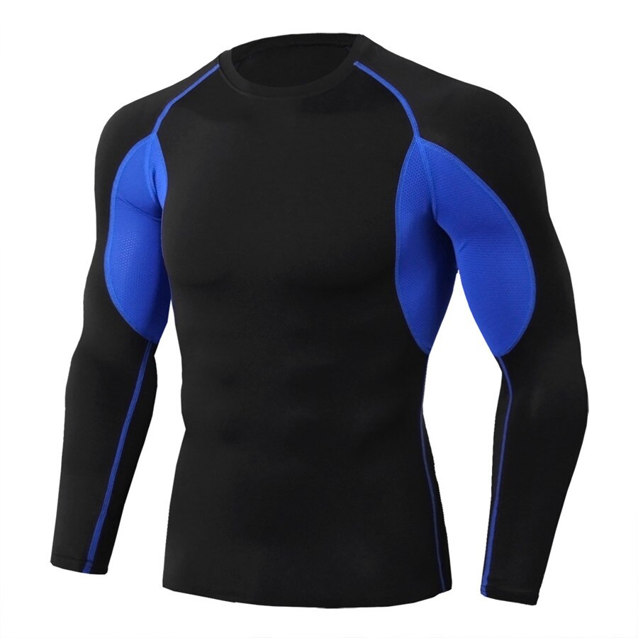 Langærmet sportstrøje til mænds løbe-t-shirt: Hzb 8-06