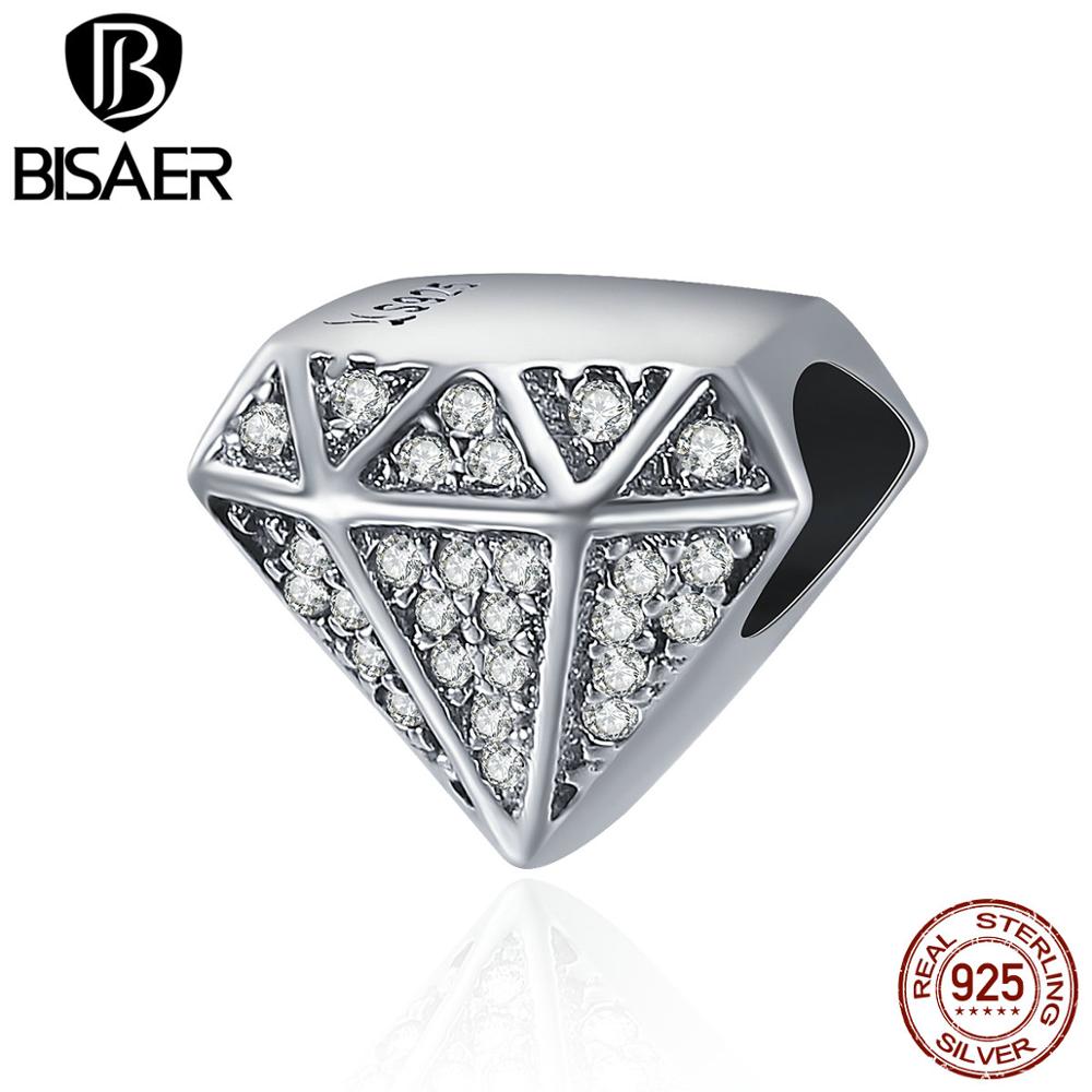 Véritable argent Sterling 925 je t'aime pour toujours, amour coeur forme perle breloques idéal pour Bracelet breloques argent 925 bijoux originaux CC397