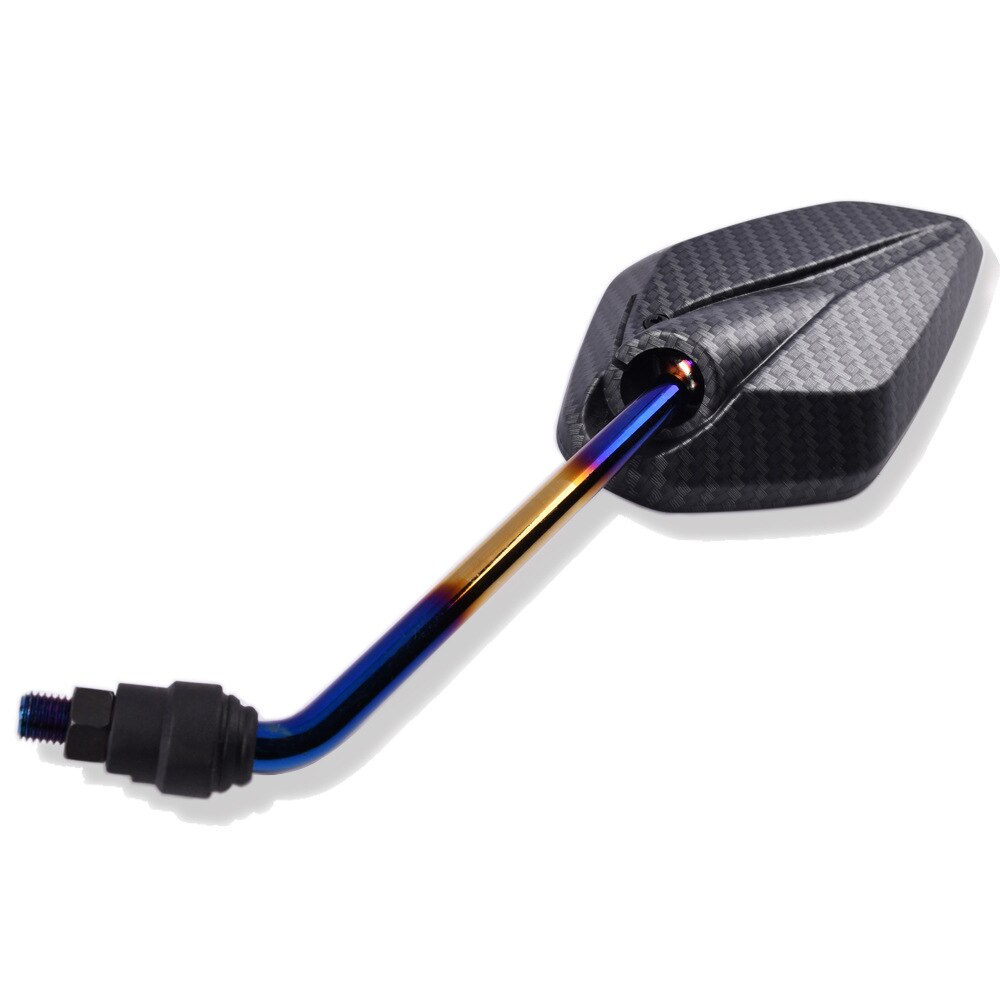 Motorcycle Mirrors for Yamaha YBR125 YBR 125 M10 Screw Thread Left Right Rear Rearview Mirrors