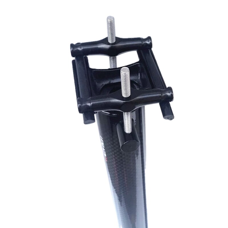 Mi.xim-tija de sillín ajustable para bicicleta, poste de asiento de amortiguación con absorción de impacto de 30,9mm x 375mm