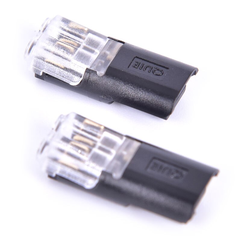 2 pin Pluggable Spring Scotch Lock Cable Connector Wire Quick Splice Connectors