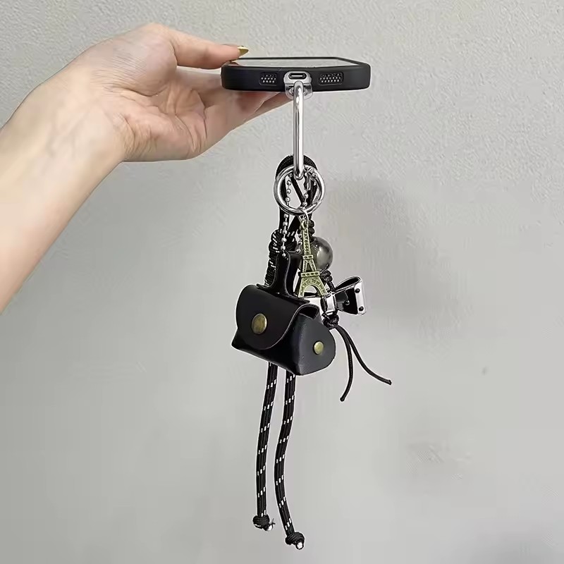 Ins Sweet Cool Style Bag Hanging Decoration Phone Case Pendant Keychain Decoration Hanging Chain