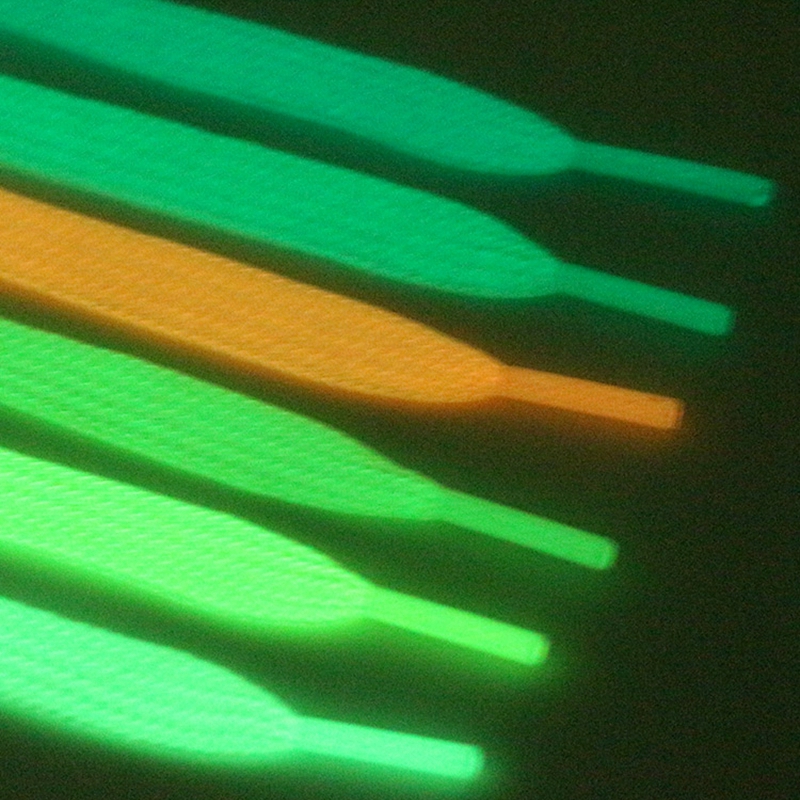 Cordones luminosos de 6 colores para niños y adultos, cordones para zapatos planos, brillantes, para , fluorescentes, Unisex, 1 par