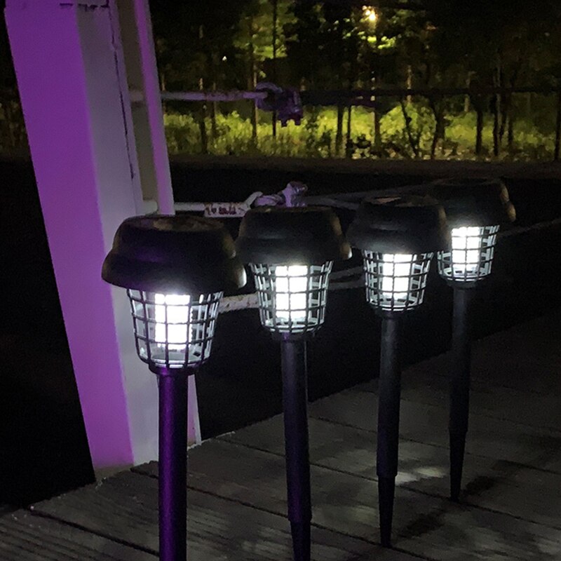 Solar Power Elektrische Muggen Killer Lamp Regendicht Anti Muggenval Muggenspray Kills Vliegt Bug Zapper Outdoor Tuin