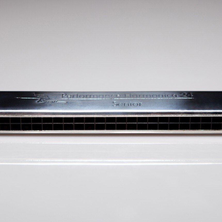 Swan Harmonica 24 Holes C Tone - Tremolo Harmonica for Beginners - Phosphor Bronze Reeds - Metal Body