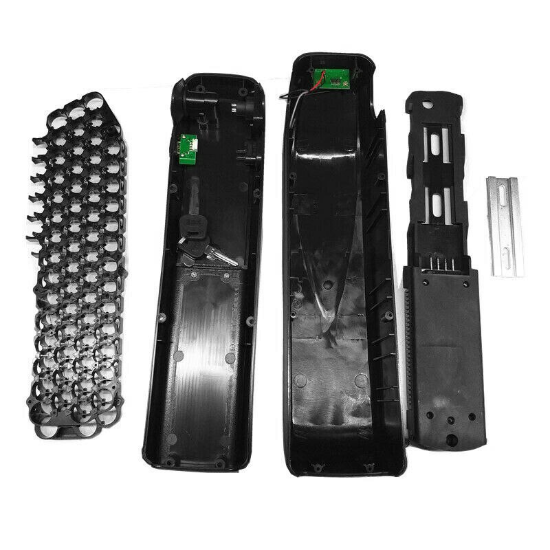 48v elcykel batterifodral diy box med 5v usb hållare 65 st 18650 för e-cykel mountainbike