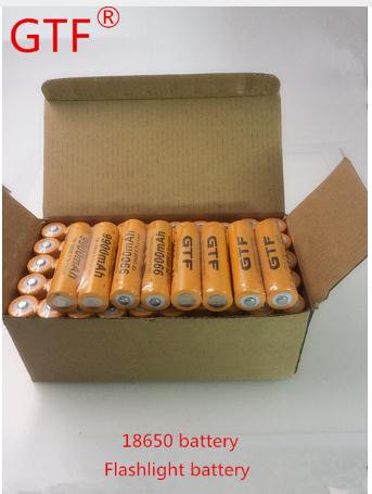 gloednieuwe 18650 batterij 3.7 V 9900 mAh oplaadbare liion batterij voor Led zaklamp batery litio 18650 batterij