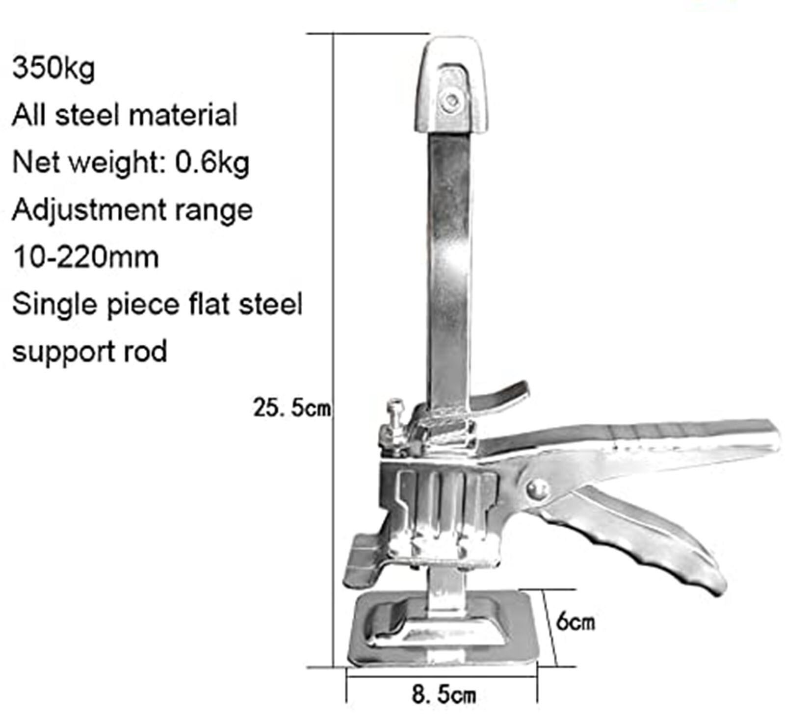 Pirate Arm Leveling Lifter Auxiliary Tool Floor Tile Wall Positioning Lifting Leveler Adjustable Height Regulator hand tools