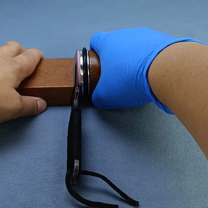 Diamant Slijpsteen Magnetische Rolling Messenslijper Houten Keuken Slijpsysteem 15-20 Graden Hoek Roller Accessoire