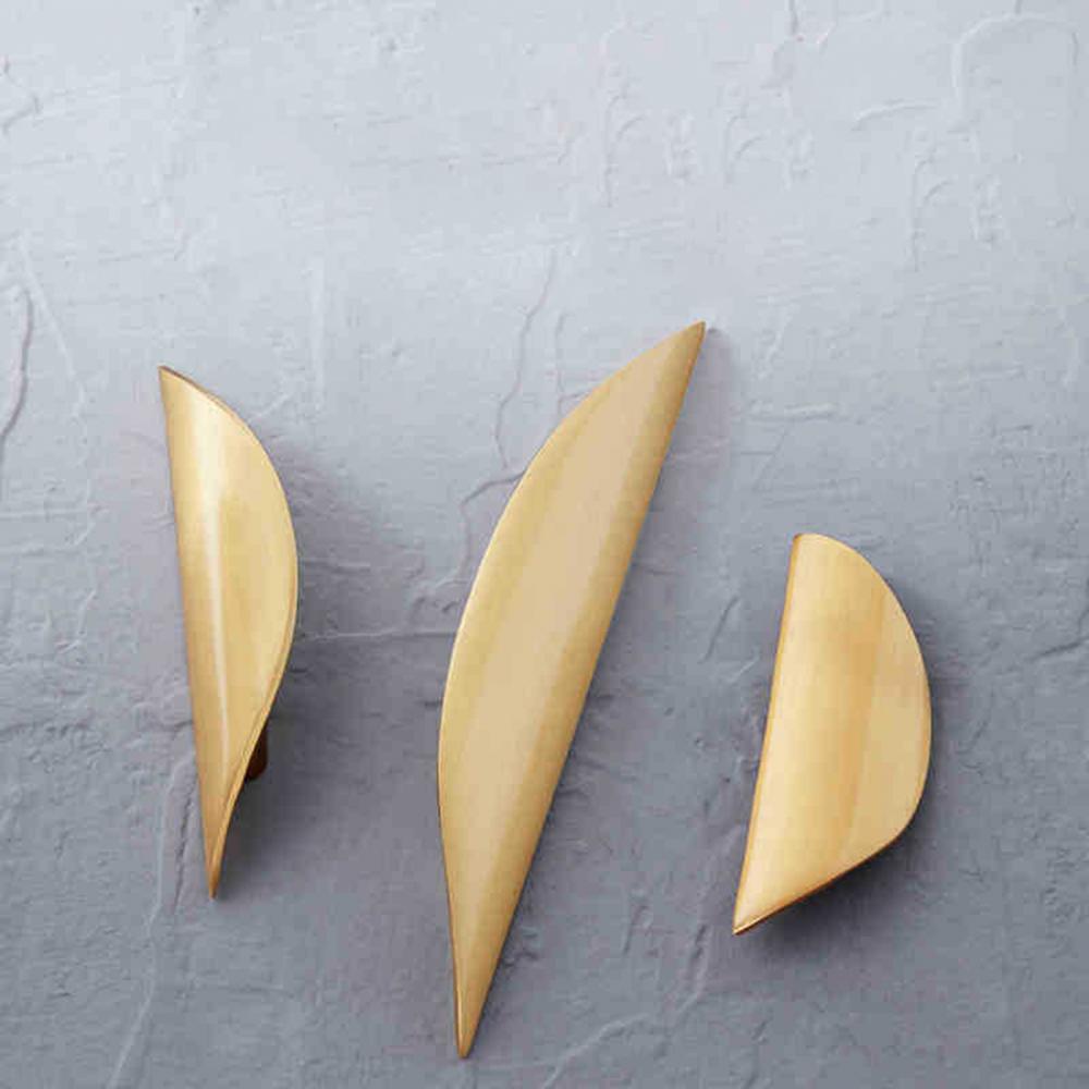 Durable Cabinet Pull Handle Crescent Bronze Cabinet Door Drawer Pull Handle Anti-corrosion Dresser Kitchen Door Knob Supply