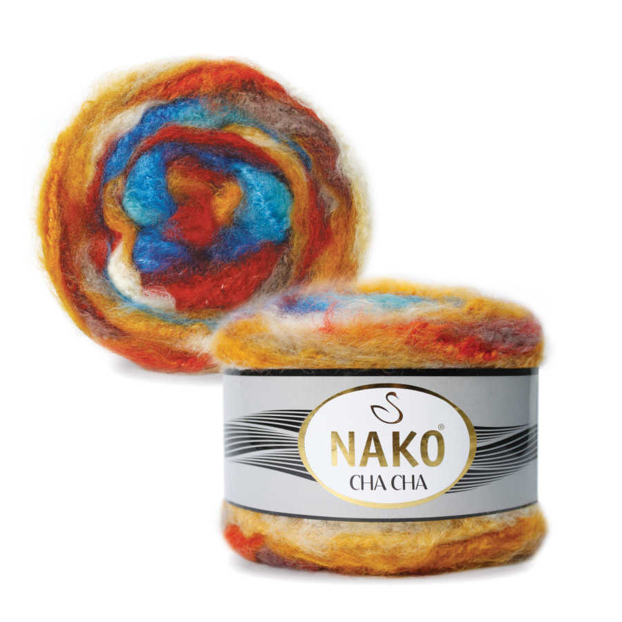 Premium Knitted Yarn - 9 Color Options - 105 Meters(150gr) - Knitting Yarn Ball - Nako Cha Cha - Acrylic - Cardigans - Sweaters - Shawls - Blouses - Scarf - Beanie - Home Textiles - Autumn - Winter - Accessories - DIY: 87089
