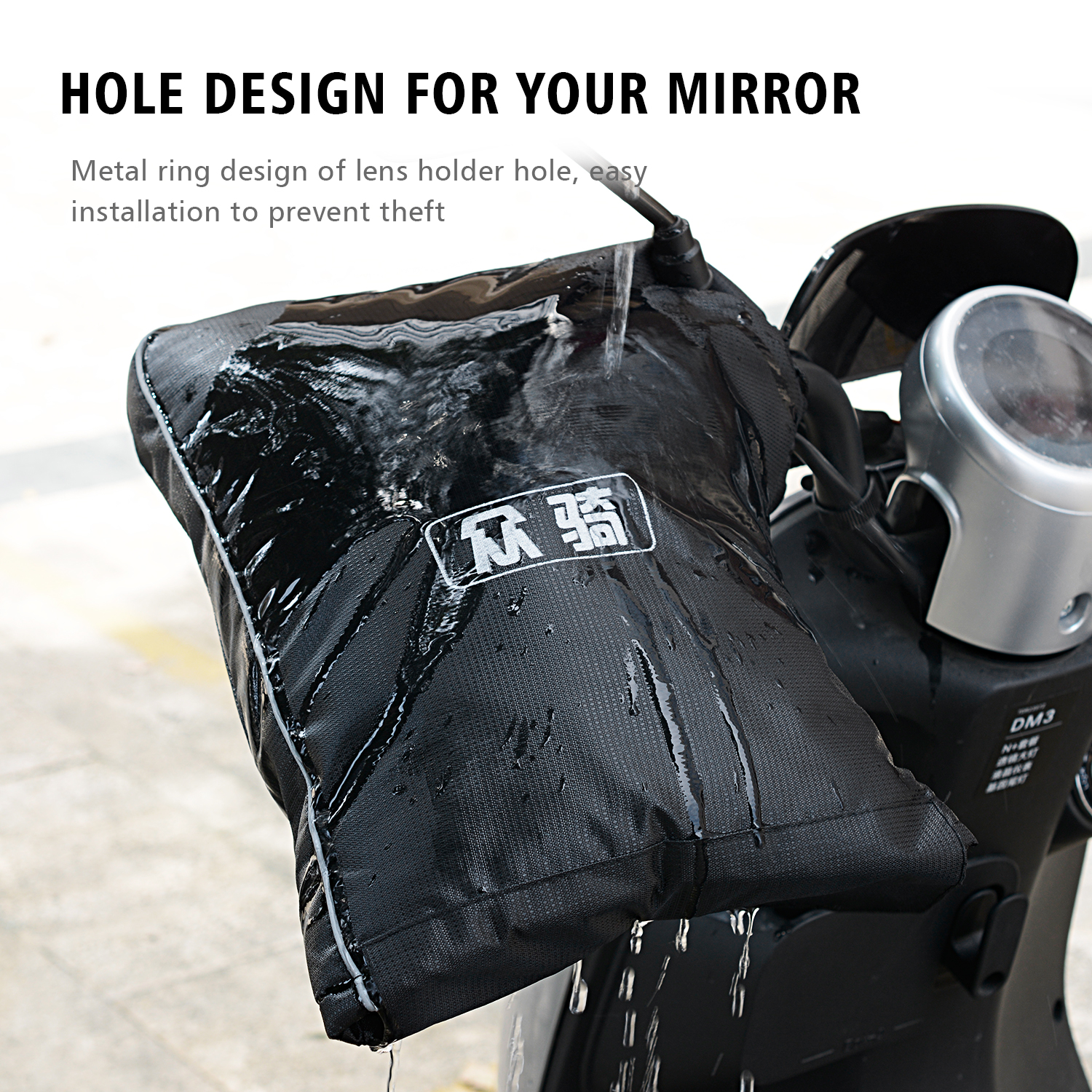 Motorfiets Stuur Moffen Sneeuwscooter Motorbike Scooter Fiets Waterdichte Winter Hand Warm Covers Handschoenen Handvat Bar Moffen