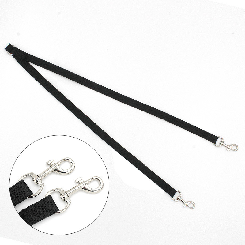 Correa reflectante ajustable para perro, correas de manos libres para caminar, a prueba de explosiones, suministros para mascotas: Black plus 1.5x90cm