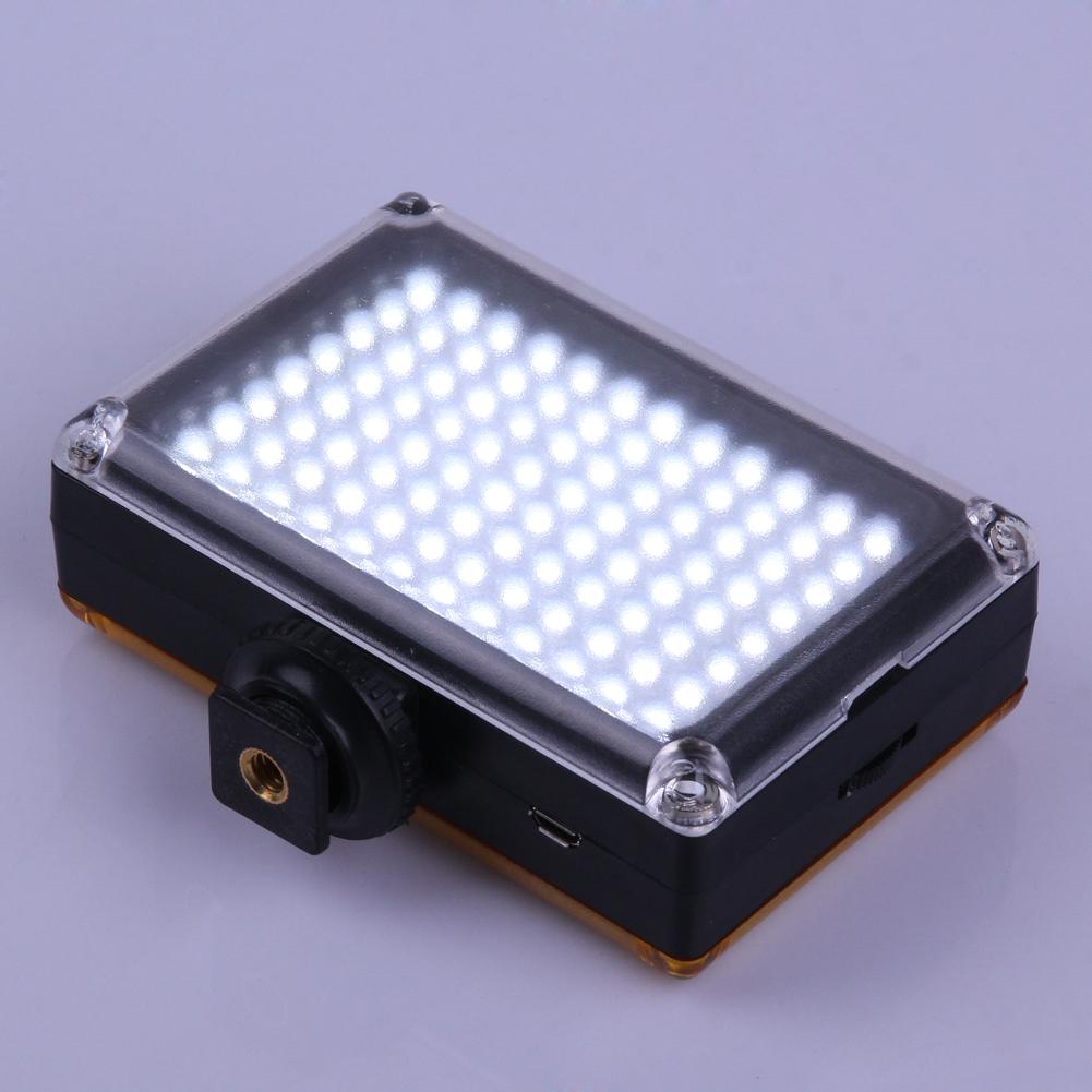 96 LED Video Light 3200K/5500K On Camera Photo Studio Lighting DSLR Shoe Fill Light Lamp for Smartphone DSLR SLR Camera