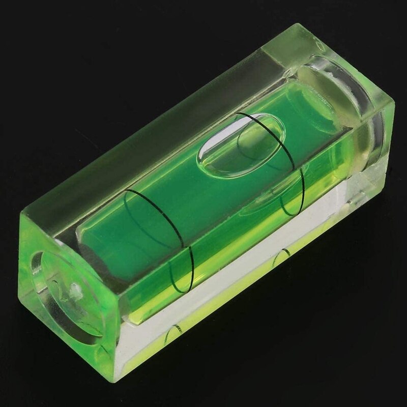 TOP 5 Rectangular Horizontal Bubble Column Level Meters, Measuring Level Tool Balancer 10X10x29mm
