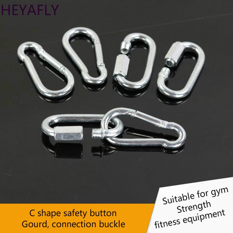 Contrepoids boulon broche chaînes en métal vis citrouille clés équipement de Fitness Joints anaérobie pratique fil fil chaîne de fer