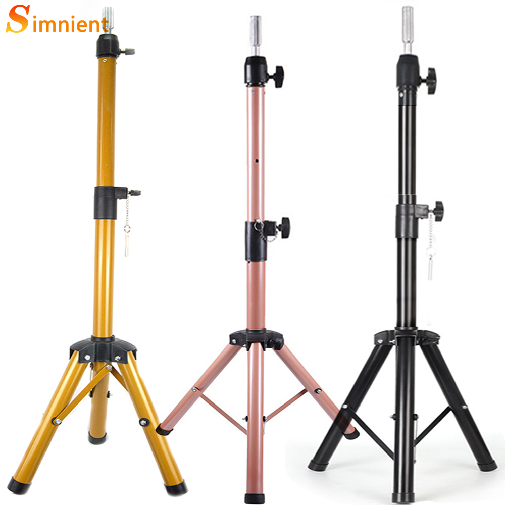 125Cm Mannequin Hoofd Houder Statief Voor Kappers Salon Training Hoofd Sterke Verstelbare Pruik Stand Statief Voor Pruik Maken