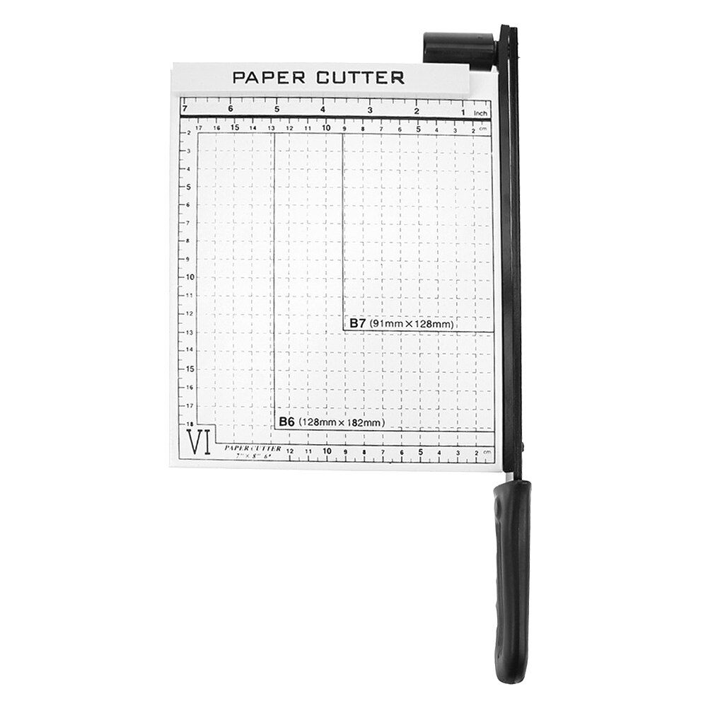 A4/A5/B5 Papier Snijmachine Handmatige Papiersnijder Kantoor Fotopapier Trimmer Machine Rvs Guillotine Kaart cutter: A5