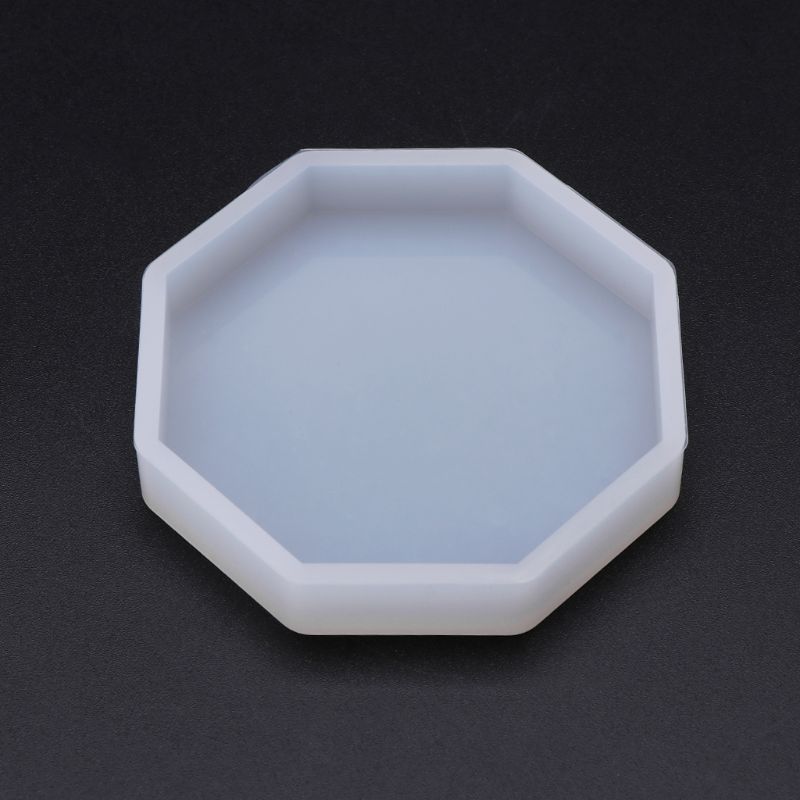 Silicone moule miroir bricolage résine époxy artisanat fabrication de bijoux pendentif décoration géométrique Hexagonal à la main moules ornements