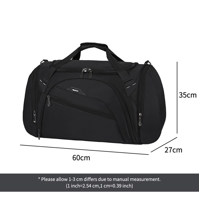 2021 nuovi uomini borsa da viaggio borsa portatile di grande capacità borse a tracolla in Nylon di qualità borsa da viaggio Casual borse da viaggio solide XA414F