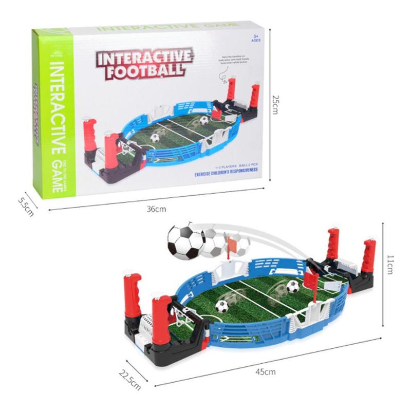 mini Da Tavolo di Calcio di Gioco Del Calcio di Gioco Giocattoli dovuto Giocatori Gioco Da Tavolo Creativo Di puzzle Giocattolo sport Giochi di Partito per I Regali Dei Bambini