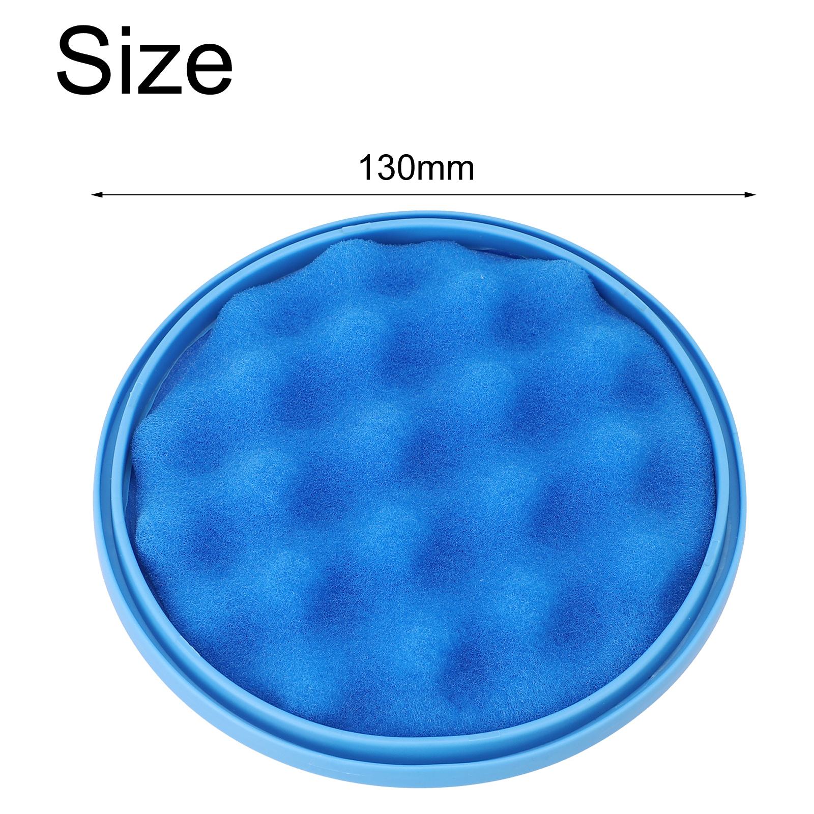 Ronde filter blauwe stofzuiger voor Samsung Cyclone Force SC05 SC07 SC15 VC07 stofzuigeraccessoires