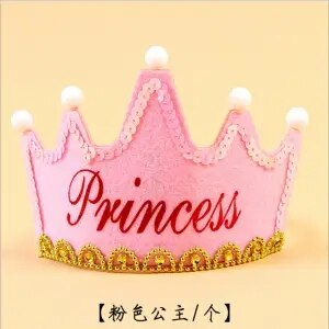 Chapeau lumineux de nuit pour anniversaire | Chapeau de princesse pour roi, chapeau pour fête d'anniversaire, chapeau de gâteau de joyeux anniversaire, lumineux et scintillant, pour enfants d'âge adulte E11089: 8