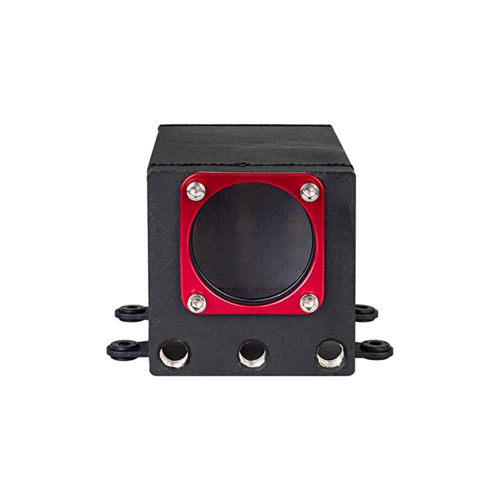 Universal 60mm External 044 fuel pump tank racing Black Billet Aluminium Oil catch Can Single Fuel Surge Tank