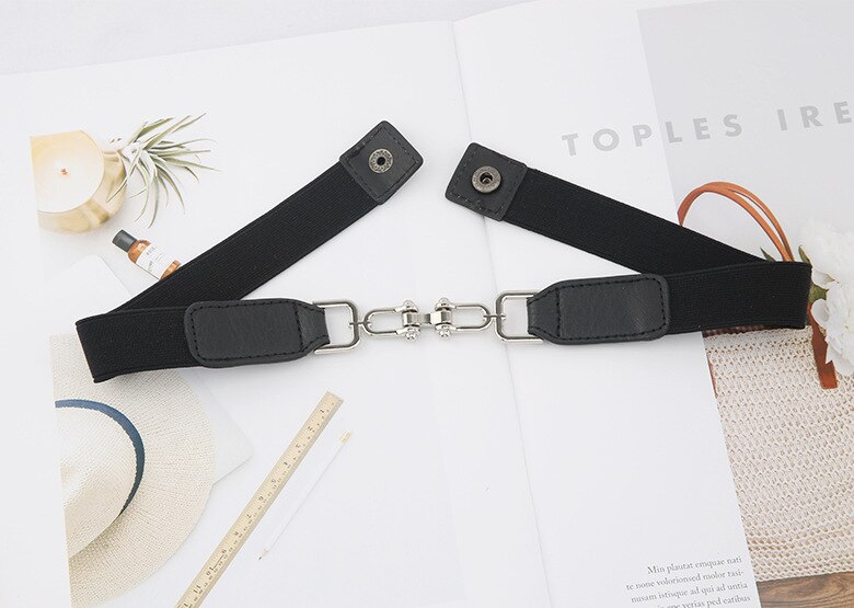 Luxury Gold Chain Belt Elastic Silver Metal Waist Belts for Women Stretch Ladies Coat Ketting Riem Waistband 2.3cm: Style 5 Silver