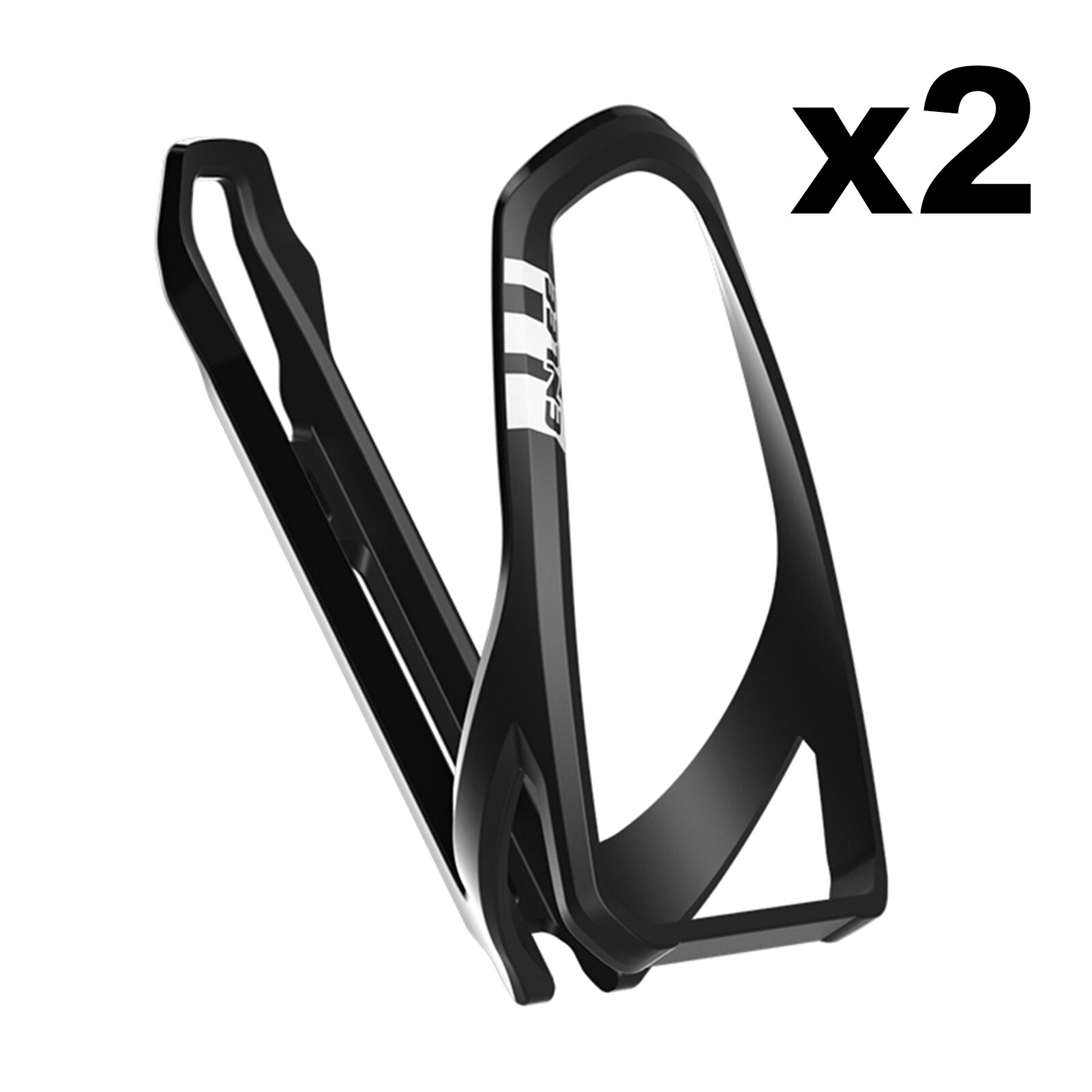 Ultraleichter fahrradflaschenhalter für mountainbikes, trinkflaschenhalter, getränkehalter, fahrradflaschenhalterung für rennräder, zubehör: Schwarz 2 stück