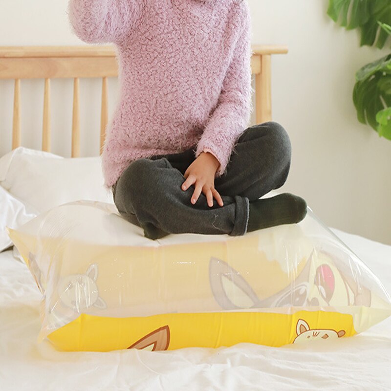 Vacuum Compression Bag Large Quilts To Receive Clothing Thickening Air To Finish The Bag Waterproof And Moisture-Proof Material