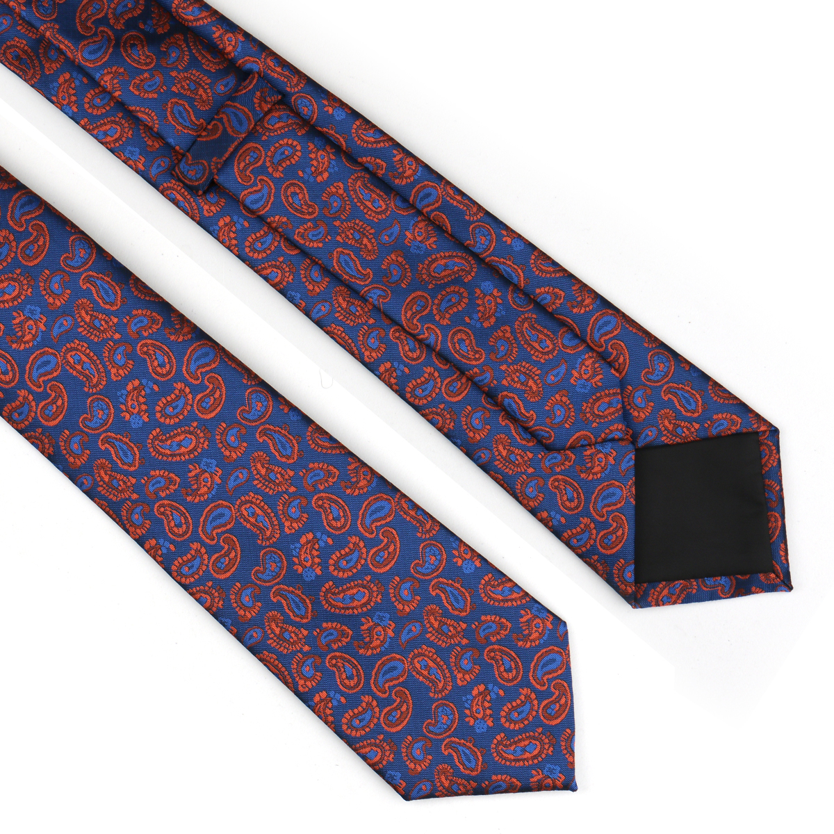 Conjunto de gravata de luxo para homens caixa de presente de negócios festa de casamento moda masculina conjunto de gravata paisley lenço abotoadura gravata-clipe terno presente para homem