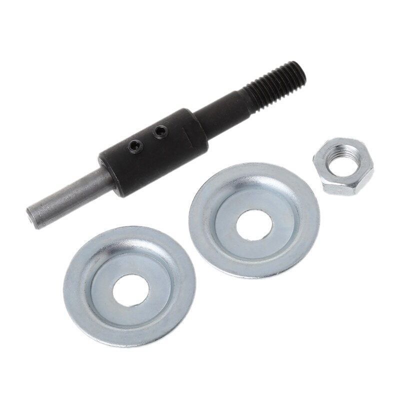 Adaptador de husillo, amoladora de banco, Axial izquierdo para pulir, Motor de eje de 8Mm