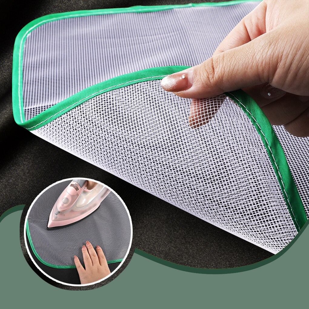 2 Size High Temperature Ironing Protection Pad Household Mesh Cloth Ironing Board Protective Insulation Against Pressing Pads