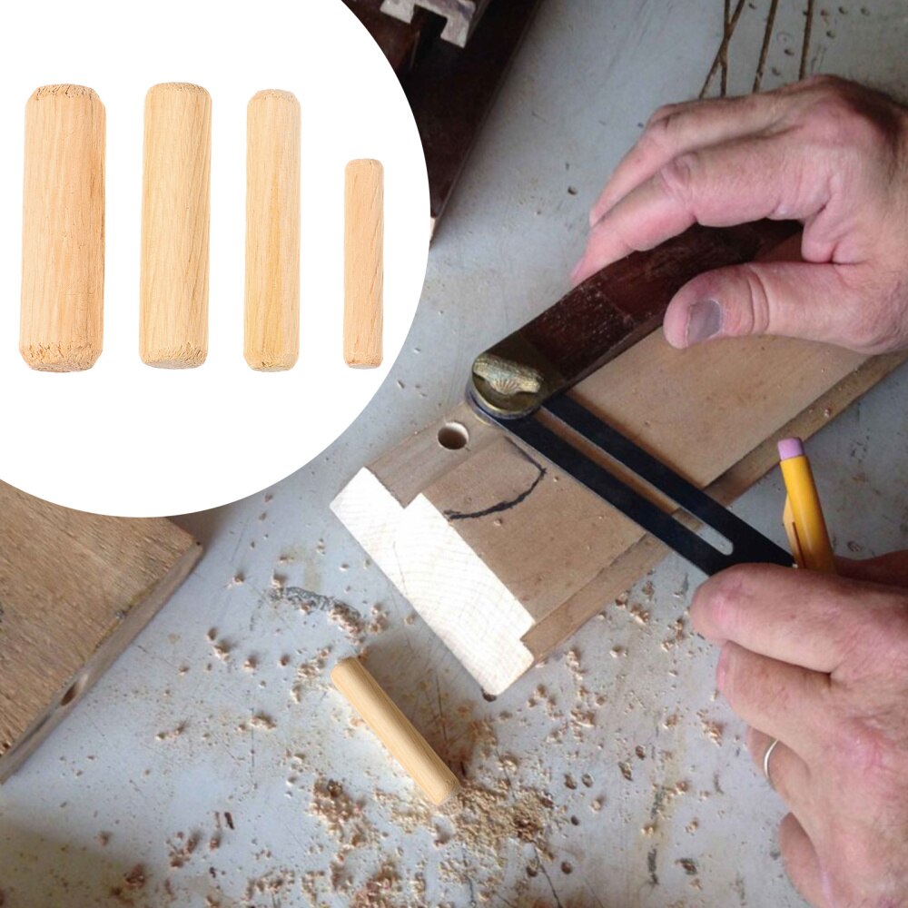 500 Pcs Dowel Durable Premium Wood Parts Fitting for Furniture