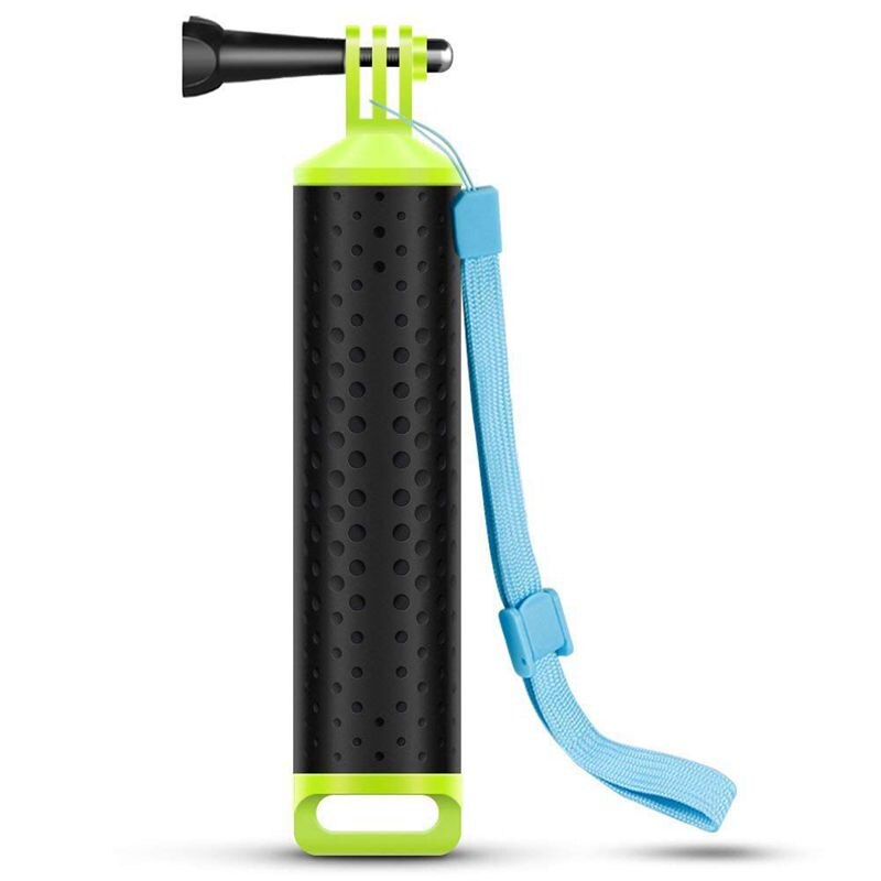 Flytende håndtak vanntett håndtak vannsport stang dykkestang monopod, inkluderer tommelskrue og justerbar håndleddsstropp