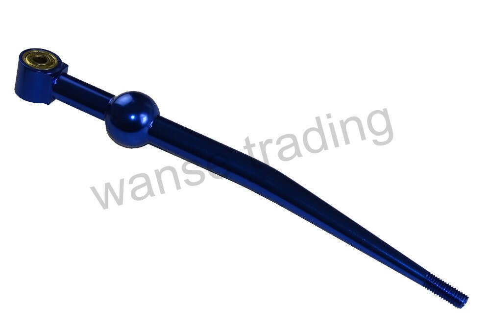 Palanca de cambios corta de 5 velocidades MT, Manual de una curva para HONDA CRX Civic Del Sol, para 1990-2001 ACURA Integra: Blue