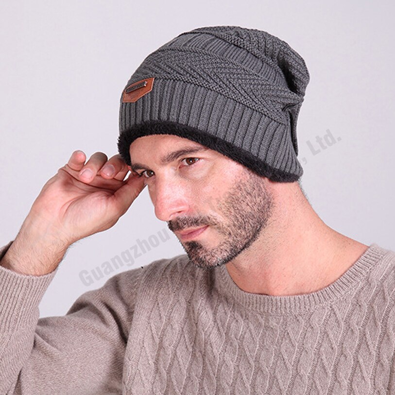 Heren winter hoeden en caps winter cap mannen vrouwen winter gebreide hoeden brandes winter unisex cap mutsen