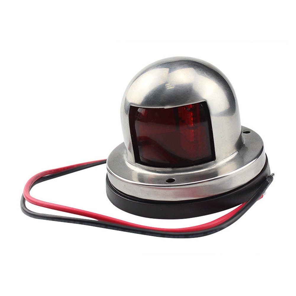 Marine Navigatie Licht, 12V RVS Navigatie Verlichting Vervanging Rood Groen LED Navigatie Lamp Licht voor Marine Boot Jacht