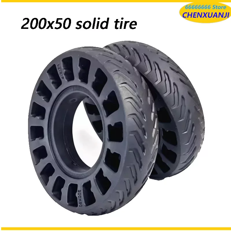 Reifen mit 88 mm Innendurchmesser und 200 x 50, geeignet für 8-Zoll-Elektroroller mit nicht aufblasbaren Waben-Vollreifen