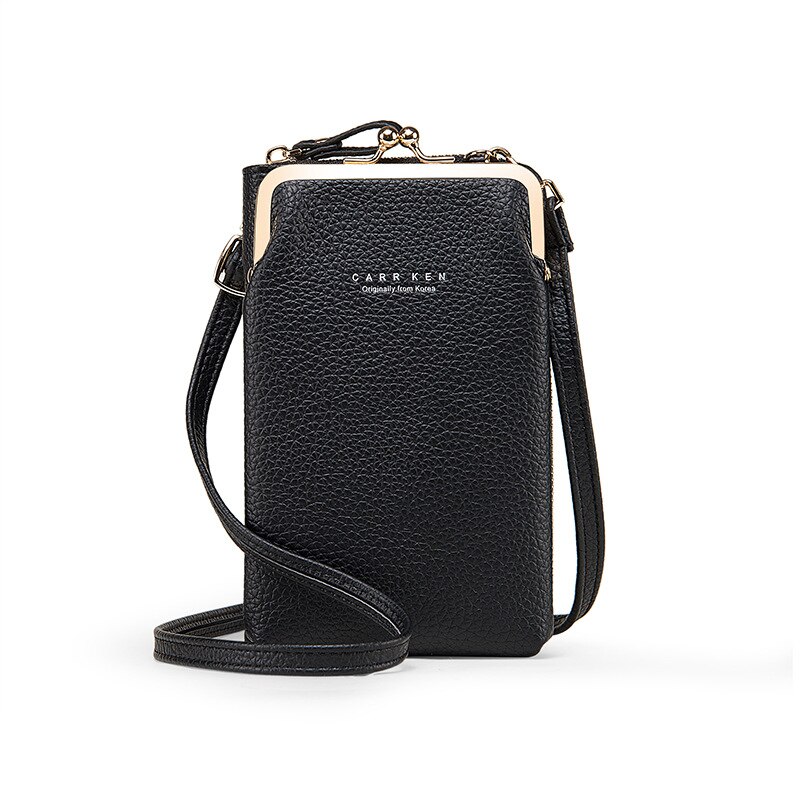 Crossbody Cell Phone Shoulder Bag PU Leather Cellphone Bag Daily Use Card Holder Mini Summer Shoulder Bag For Women Wallet: 06