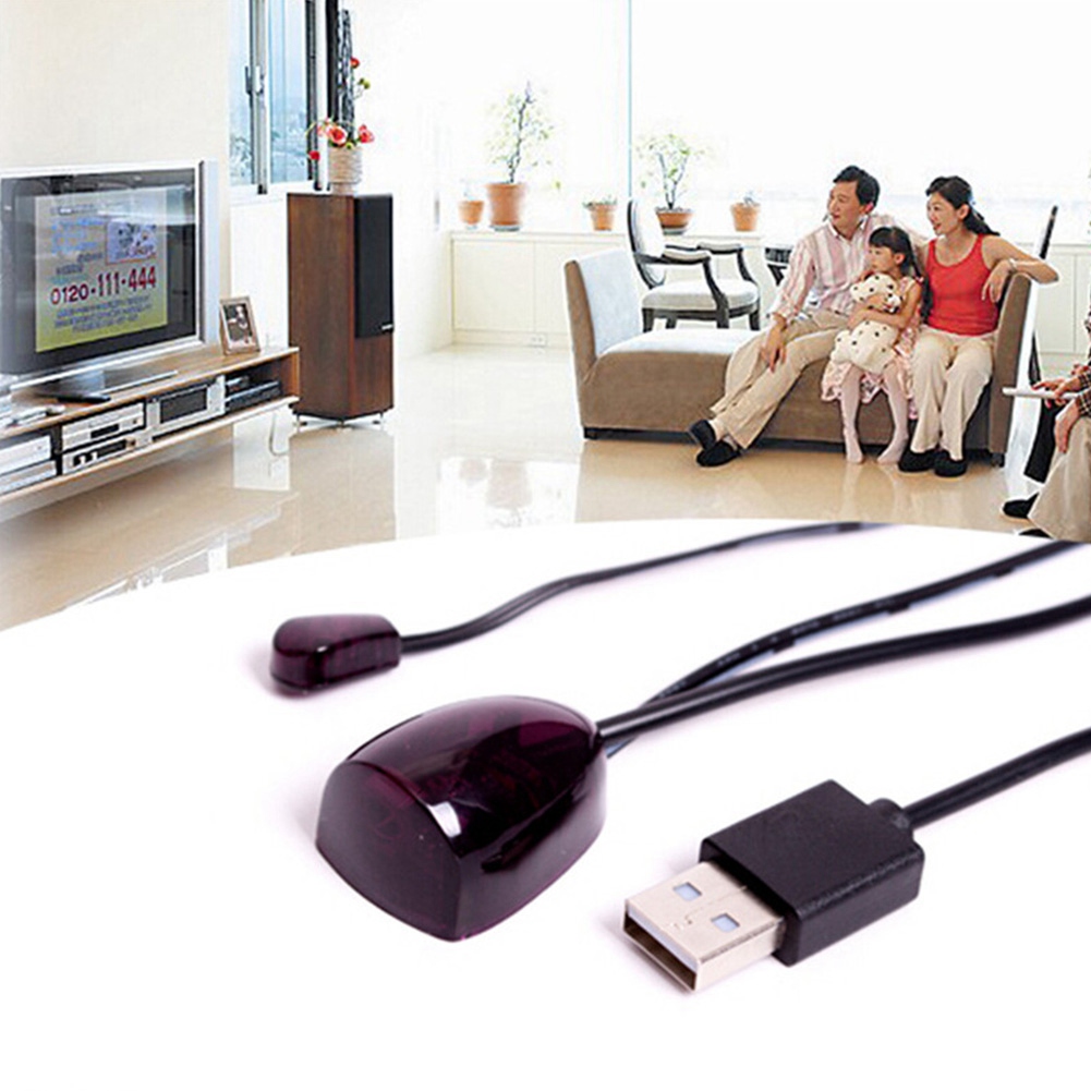 Récepteur de télécommande infrarouge, prolongateur IR, USB, adaptateur récepteur IR, émetteur pour récepteur stéréo, TV HD