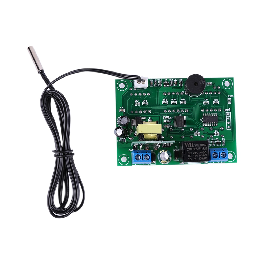 220V Digital Thermostat Temperature Humidity Controller Egg Incubator Three Window for Home Greenhouse Aquaculture Room