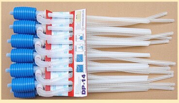 Automobile fuel oil gasoline diesel transfer pump manual siphon suction pump chemical liquid pump: Blue